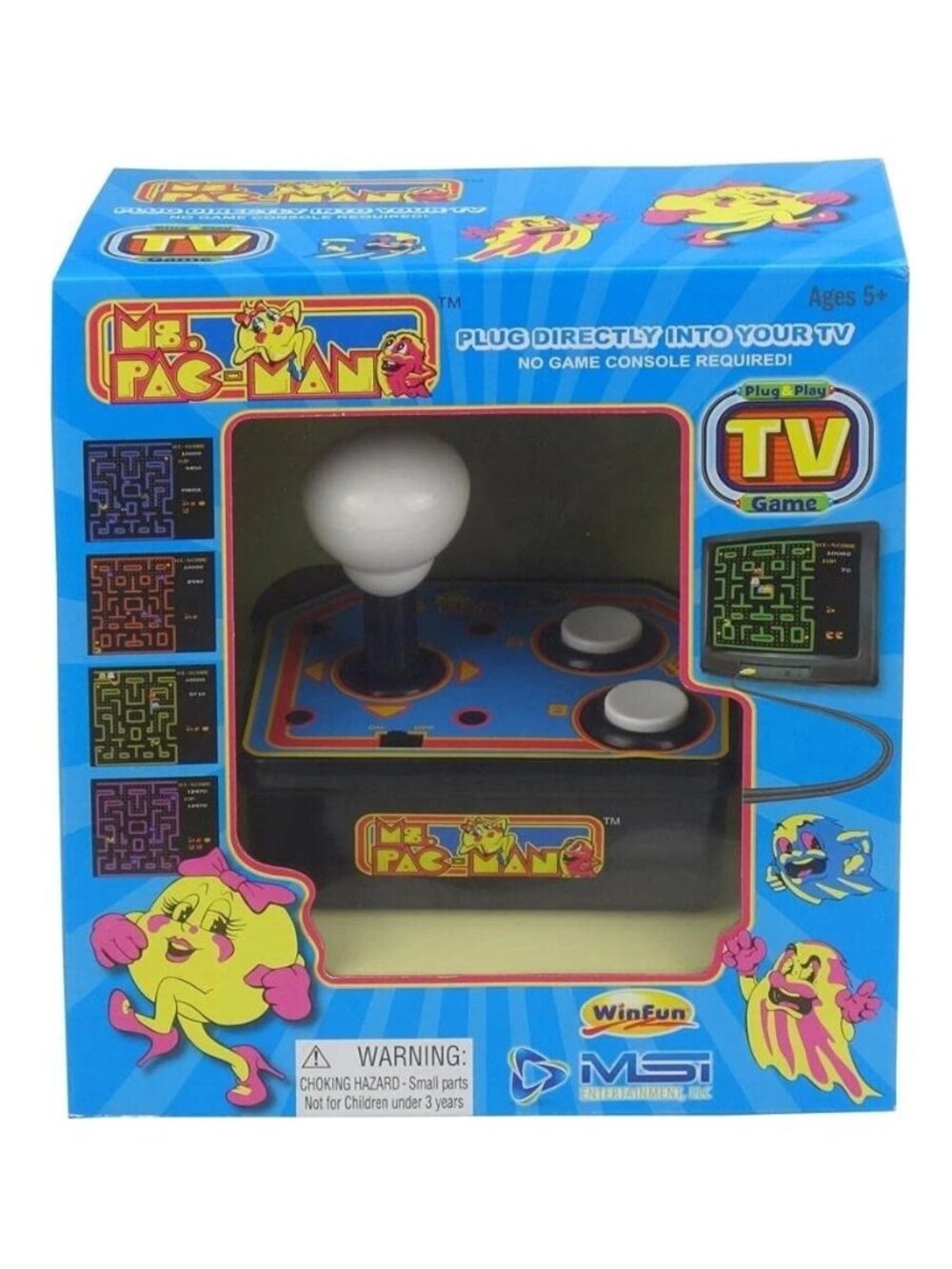 Ms. Pacman Gaming System | MSi TV Arcade Plug and Play into Your TV | Brand new